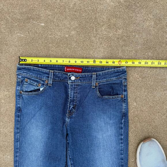 Levi's 518 Superlow Bootcut Jeans - Women's Size 13 JR - Picture 5 of 7